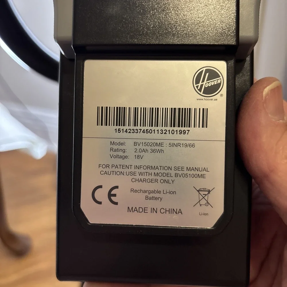 Hoover ONEPWR BH15020 Replacement Battery For BH12000 Spotless GO Vacuum